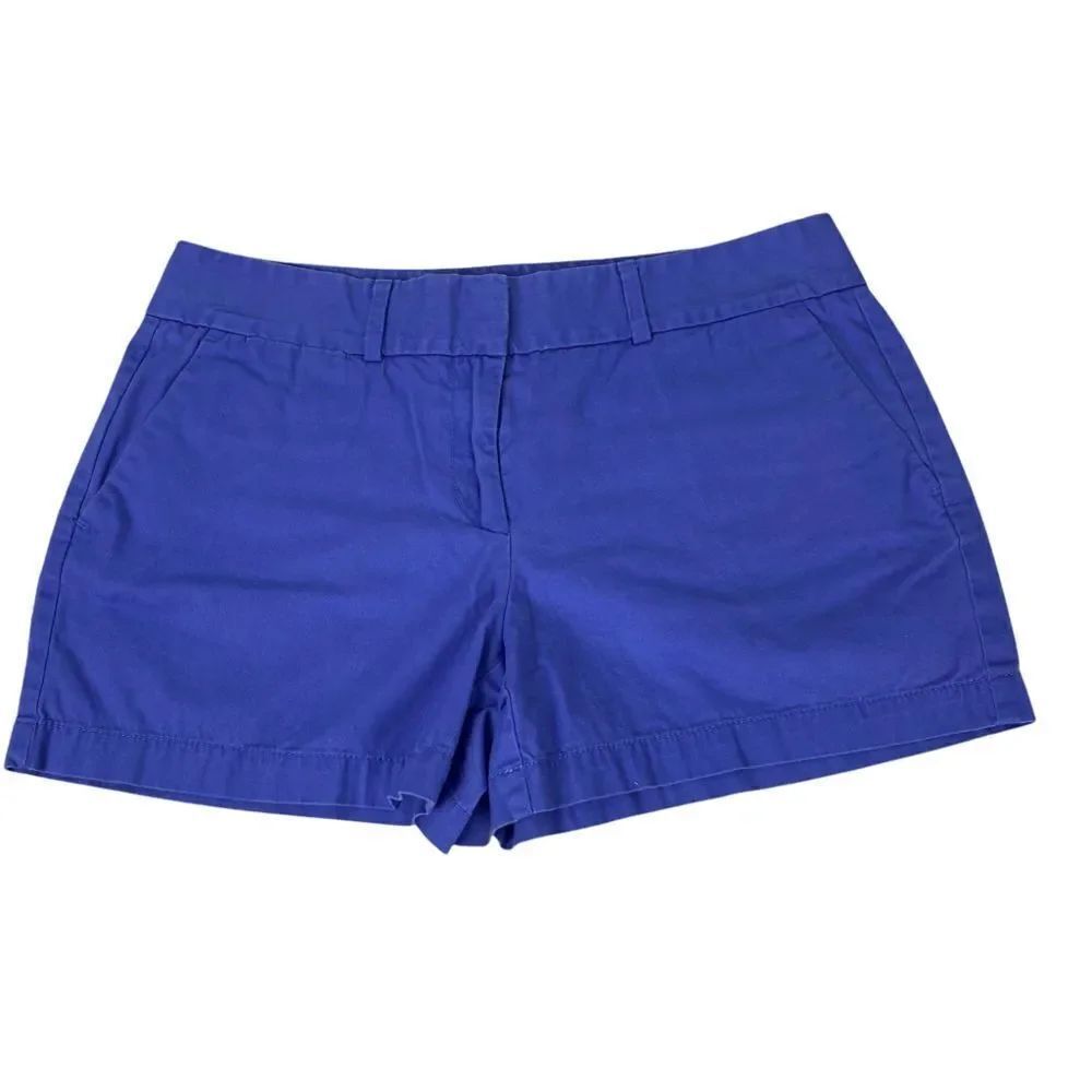 Loft Blue Cotton Shorts size 6